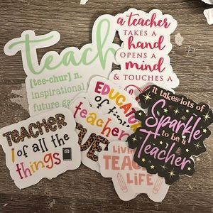 Teacher sticker bundle